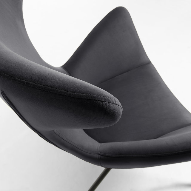 Fotelja Chleo Dark Grey