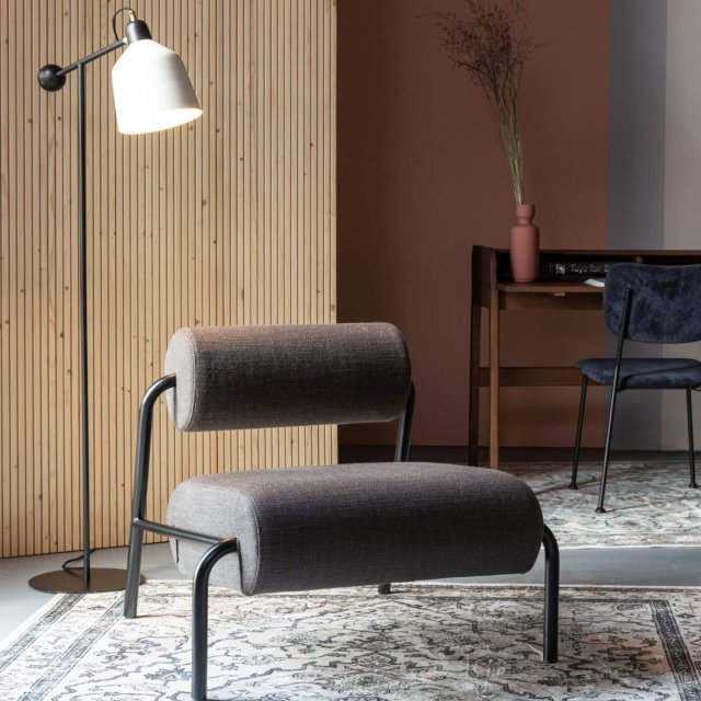 Fotelja Lekima Dark Grey