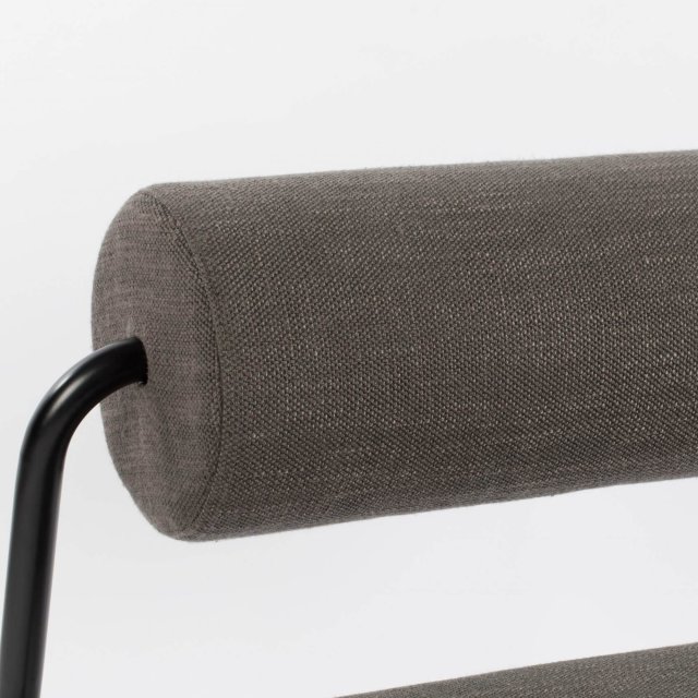 Fotelja Lekima Dark Grey