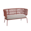 Lounge sofa Nadin Terracotta