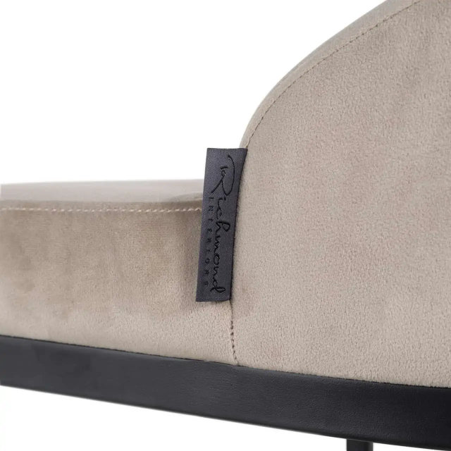 Barska stolica Bolton Khaki Velvet/Black FR
