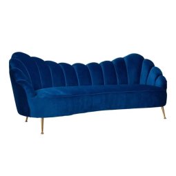 Sofa Cosette Blue Velvet