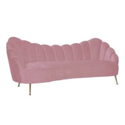 Sofa Cosette Pink Velvet