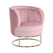 Fotelja Felicia Pink Velvet