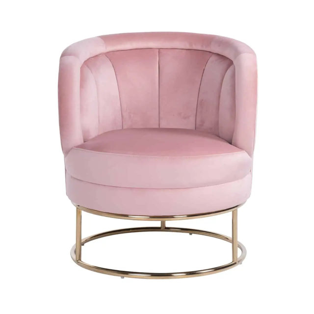 Fotelja Felicia Pink Velvet