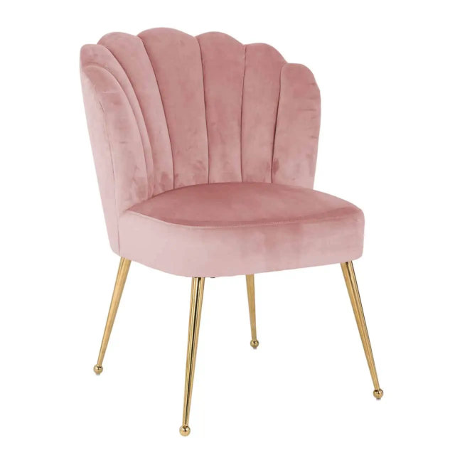 Stolica Pippa Pink Velvet