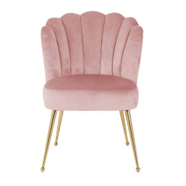 Stolica Pippa Pink Velvet