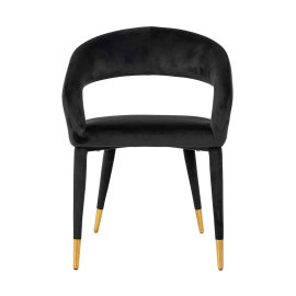 Stolica Gia Antraciet Velvet FR