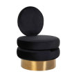 Fotelja Balou Black Velvet