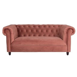 Sofa Chester Velvet Pink