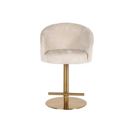 Barska stolica Zabi White Chenille