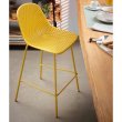 Barski stol Quinby Yellow 65cm