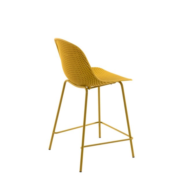 Barski stol Quinby Yellow 65cm