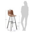 Barska stolica Trap Brown
