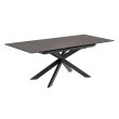 Produljivi stol Atminda Dark Brown 160 (210) x 90 cm