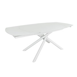 Produljivi stol Yodalia White 130(190)x100 cm