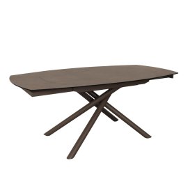 Produljivi stol Yodalia Dark Brown 130 (190) x 100 cm
