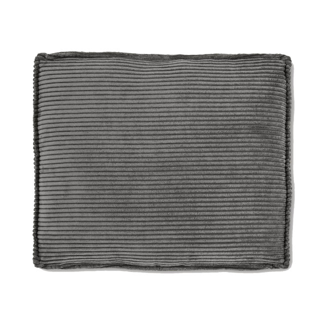 Ukrasni jastuk Blok Grey Corduroy 50x60 cm