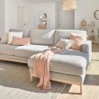 Kutna sofa Mihaela Right Grey