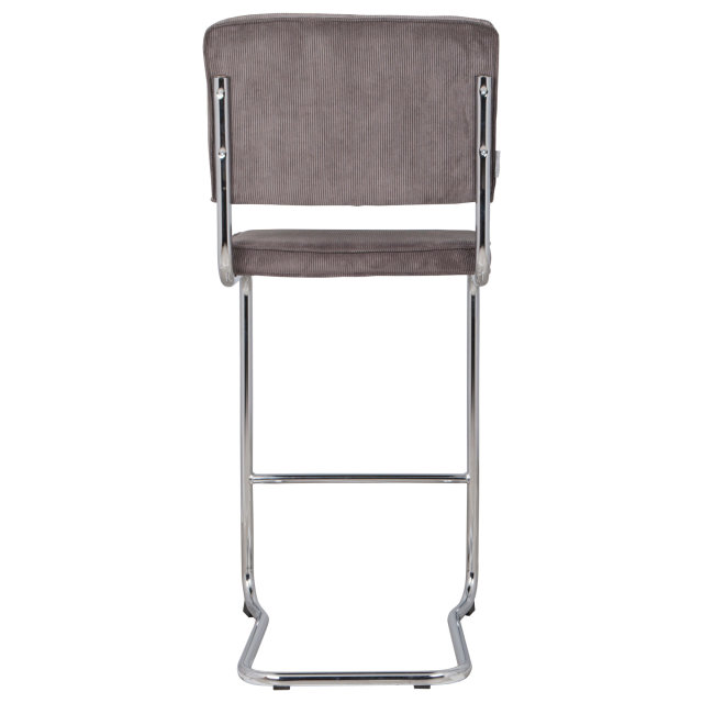 Barski stol Ridge Kink Rib Grey