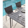 Produljivi stol Zaltana Black 180(240)x100 cm