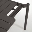 Produljivi stol Zaltana Black 140(200)x90 cm
