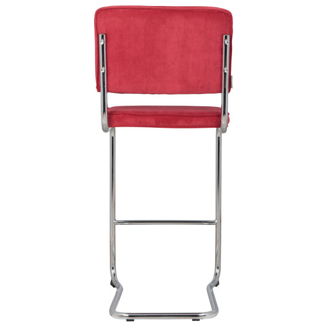 Barski stol Ridge Kink Rib Red