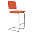 Barski stol Ridge Kink Rib Orange