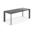 Raztegljiva miza Axis Dark Grey 140(200)x90 cm