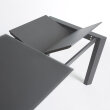 Raztegljiva miza Axis Dark Grey 140(200)x90 cm