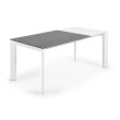 Produljivi stol Axis Volcano Rock/White 120(180)x80 cm