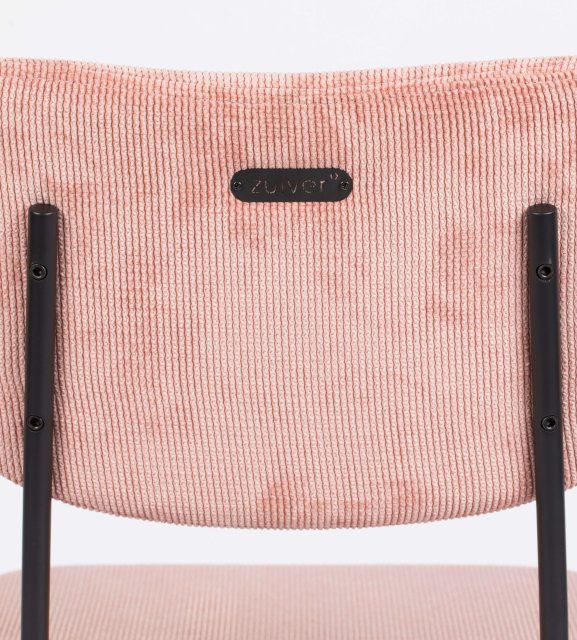 Polubarska stolica Benson Pink