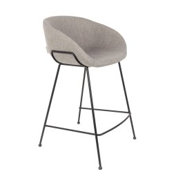 Barski stol Feston Fab Grey, 65 cm