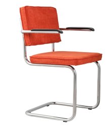 Stolica s rukonaslonom Ridge Rib Orange