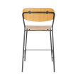 Barski stol Jolien Black/Wood 65cm