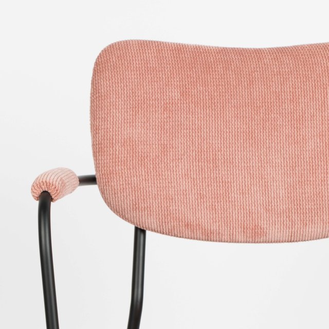 Stolica s rukonaslonom Benson Pink