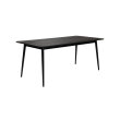 Stol Fabio 180x90 cm Black