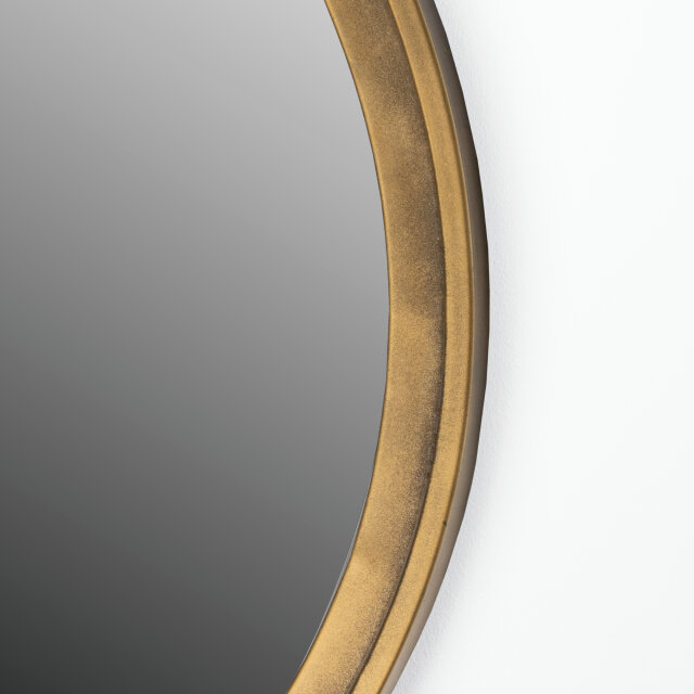 Ogledalo Matz Round Antique Brass