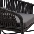 Barski stol Yanet Black 65cm