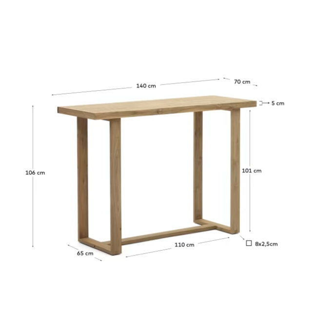 Barski stol Canadell 140x70 cm