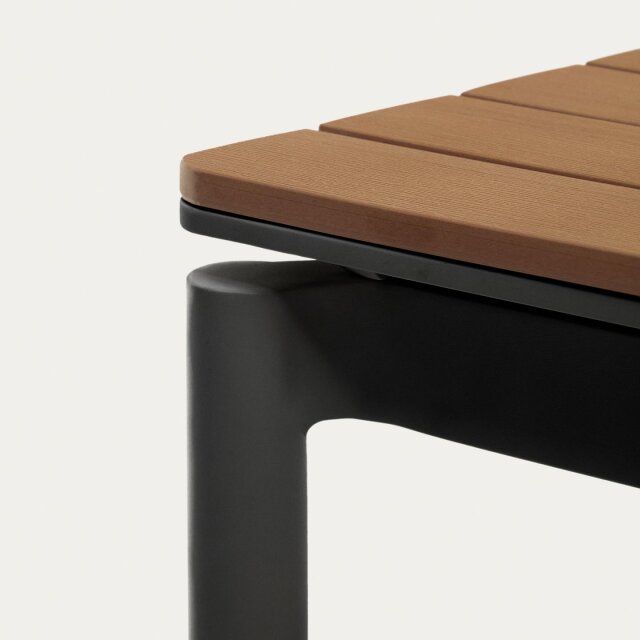 Produljivi stol Canyelles Black 140(200)x90 cm