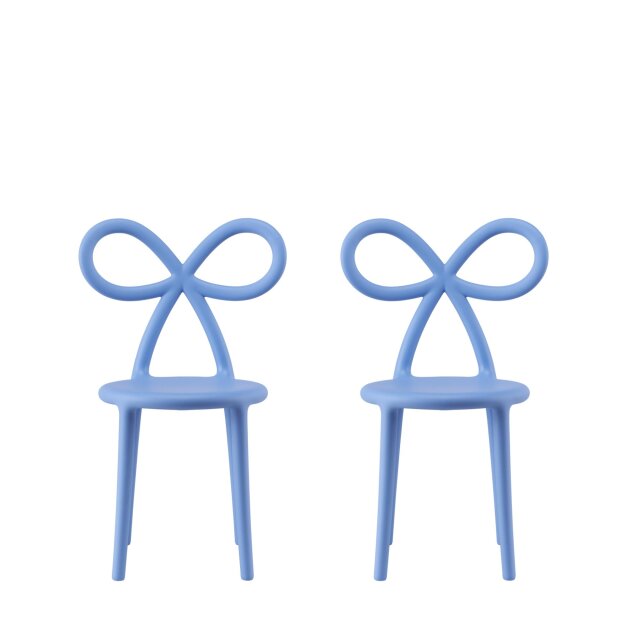 Stol Ribbon Baby Light Blue - set  2 kosa