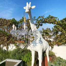 Talna svetilka Giraffe in Love M Outdoor White