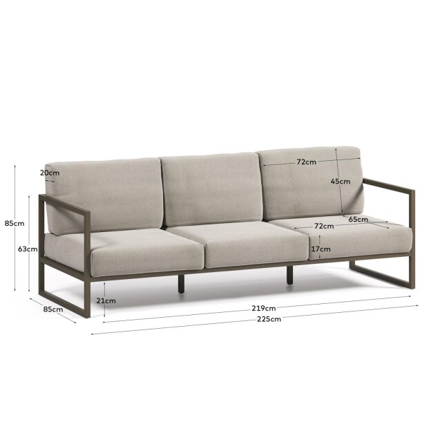 Sofa Comova Light Grey