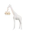 Podna lampa Giraffe in Love M White