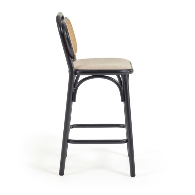 Barski stol Doriane Black 65cm