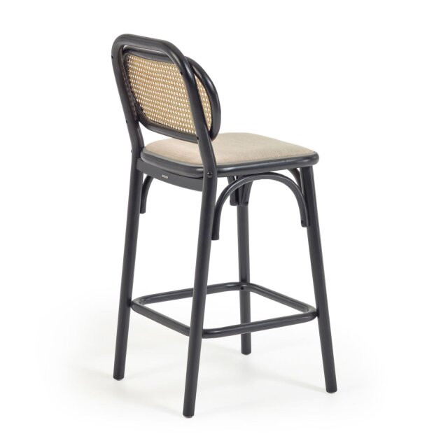 Barski stol Doriane Black 65cm