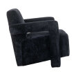 Fotelja Devanto Black Chenille