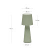 Stolna lampa Arenys M Turquoise