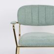 Fotelja Jolien Gold/Light Green